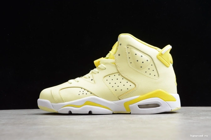Retro Jordan Air 543390-800 6 Dynamic Floral Yellow (GS) 1020